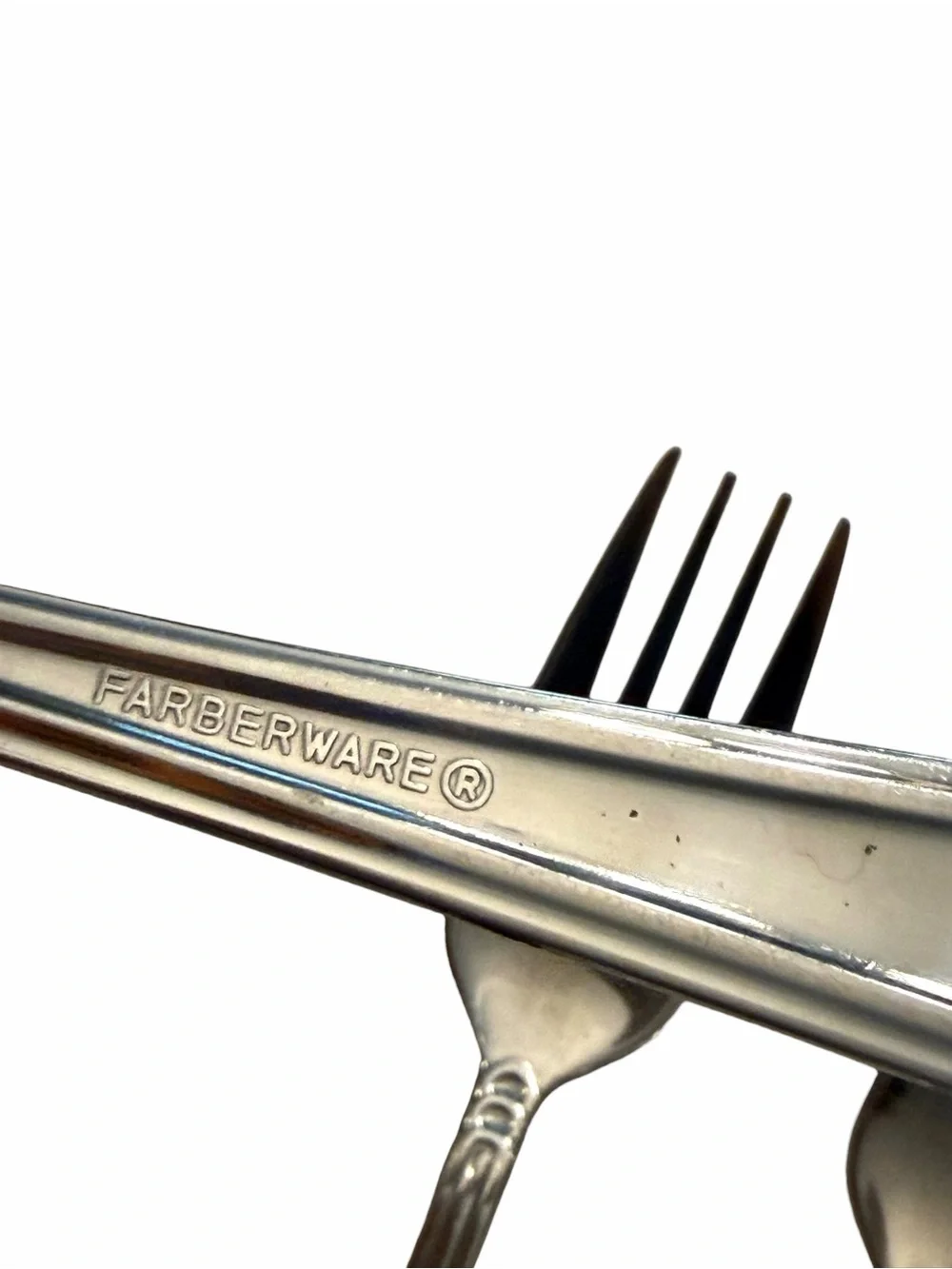 Farberware Flatware Lot 15 Pc Forks & Spoons Stainless Steel Unknown Pattern